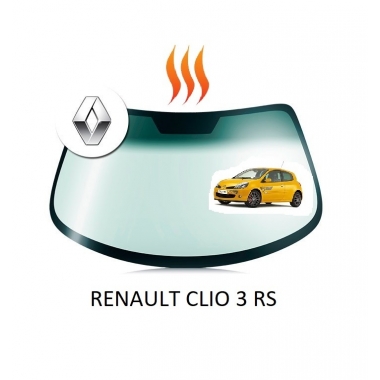 Pare-brise chauffant Renault Clio 3 RS
