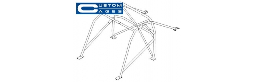 Arceaux 6 points à boulonner Custom Cages